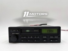 OEM 1994-98 LAND ROVER DEFENDER AMR2772 RADIO STEREO 1 DIN CASSETTE PLAYER AM/FM picture
