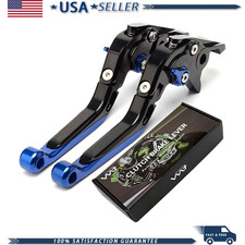 CNC Adjustable Folding Extendable Brake Clutch Levers Suzuki GSX-R600 1997-2003 picture