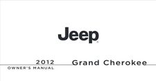 2012 Jeep Grand Cherokee Owners Manual User Guide Reference picture