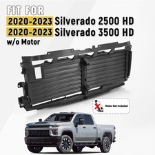For 2020-2023 Chevy Silverado 2500 HD 35000 HD Radiator Grille Shutter W/O Motor picture