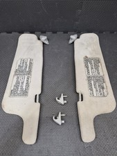 1994-1999 Toyota Celica Driver Left Passenger Right Side Sun Visor Gray SET picture
