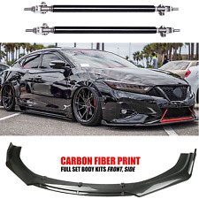 Front Bumper Lip Splitter Spoiler Kit Carbon Fiber For Nissan Maxima Body Kit picture