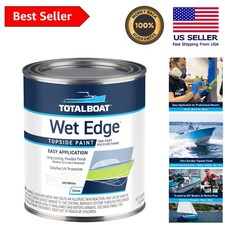 Wet Edge Off-White Marine Paint -  Polyurethane 1 Quart for Boats & RVs picture