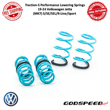 Godspeed Traction-S Perf Lowering Springs For 19-24 Volkswagen Jetta MK7 Non-GLI picture