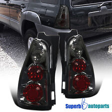 Fits 2003-2005 Toyota 4runner Replacement Tail Lights Rear Brake Lamps Smoke picture