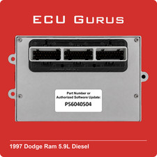 1997 Dodge Ram 5.9L Diesel Engine Computer P56040504 