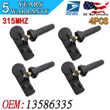 Set of 4pcs OEM TPMS Tire Pressure Monitoring Sensors For Chevy GMC 13586335 picture