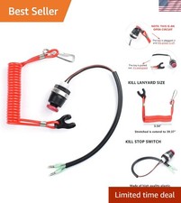 Reliable Kill Switch Lanyard for Marine Engines - Compatible &  Quality picture