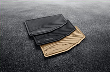 Genuine Porsche All-Weather Floor Mats - Black 981-044-800-45-1E0 picture