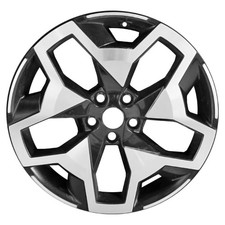 20x7.5 5 Split Spoke Alloy Wheel Machined & Painted Gloss Black 560-95241 picture