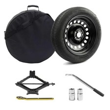 Spare Tire Kit for Toyota Sienna Lexus NX 18x4 165/90R17 Jack Case 29in picture