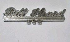 Vintage Bill Heard USA Metal Dealer Badge Emblem Tag  picture