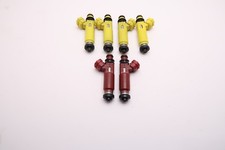 x4 DENSO Fuel Injectors for 2004-2008 Mazda RX-8 1.3L R2 RX8 195500-4450 picture