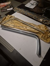 1968 1969 CORVETTE C3 NOS GM CHROME LH RH OUTER GRILL MOLDING 3915847 3915848 picture