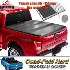For 2019-2022 Chevy Silverado/GMC Sierra 5.8FT Bed Four-Fold Hard Tonneau Cover picture
