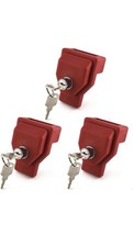 Plastic, Glad Hand Lock,Keyed Alike, 3 Pack picture