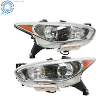 Left&Right HID Headlights Headlamps Assembly For 2014-2015 Infiniti QX60 Chrome picture
