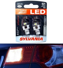 Sylvania ZEVO LED Light 921 White 6000K Two Bulbs Brake Stop Light Replacement picture