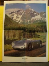 Porsche Spyder 550-061 Brochure Poster Extremely Rare Car Poster Singer picture
