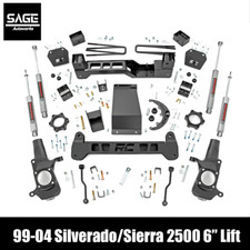 6 Inch Lift for 99-04 Silverado 2500 and Sierra 2500 picture