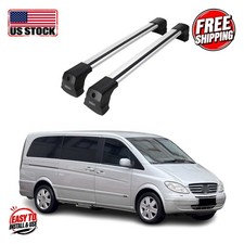 MERCEDES VITO 2003-2014 VAN W639 Cross Bars Elegance LITE 2 Pcs. Alu. picture