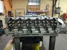 CATERPILLAR 3406E - C15 - C15-A - C18 CYLINDER HEAD LOADED W/ VALVES  SEE VIDEO picture