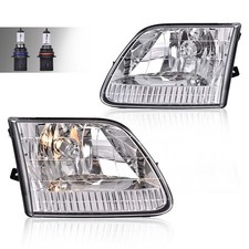 Chrome Headlights For 1997-2003 Ford F-150  1997-1999 F-250 1997-2002 Expedition picture