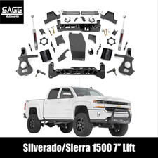 7 Inch Lift for 14-18 Silverado and Sierra 1500 With Cast Steel Control Arm picture