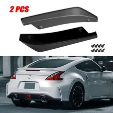 For Nissan 370Z 2009-2021 Black Rear Bumper Lip Splitter Diffuser Body Kit picture