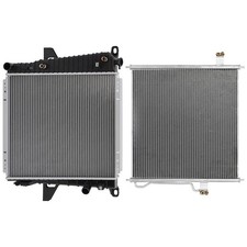 For 1997-2001 Ford Explorer 4.0L Aluminum Radiator & A/C Condenser Set picture
