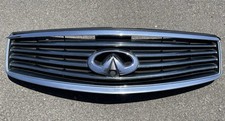08-15 2008-2015 Infiniti EX35 EX37 Front Upper Radiator Grille W Camera Read picture