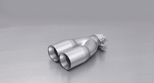 Remus Fits 2005 Seat Toledo 1.6L 76mm Straight Cut Chromed Tail Pipe (Single) picture