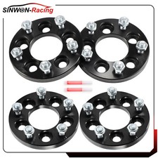 4 X For Toyota Lexus Dodge 15mm 5x100mm to 5x114.3mm 12x1.5 Studs Wheel Adapters picture