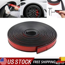 9.8FT Car Fender Flare Wheel Eyebrow Arch Trim Protector Sticker Rubber Strip picture