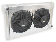 4-Row Aluminum Radiator & Fan For 1977-1982 Chevrolet Corvette 5.0L 5.7L Base V8 picture