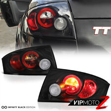 For 00-06 Audi TT Coupe Roadster Quattro Typ 8N Pair Euro Style Tail Light Black picture