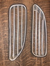 1960-74 VW Karmann Ghia Front Exterior Fresh Air Vent Grille Left Right OEM USED picture