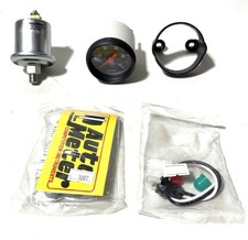 AutoMeter 2634 Z-Series Oil Pressure Gauge 0-100 PSI AND 2242 Sender 2-1/16” Set picture