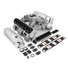 Pontiac 400 455 Ram Air IV Hyd FT Cylinder Head Top End Engine Combo Kit [Black] picture