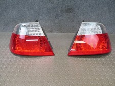 04-06 BMW E46 330ci CONVERT REAR LEFT & RIGHT LED OUTER TAIL LIGHT LAMP SET OEM picture