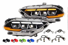 For 2018 2019 2020 2021 2022 2023 Mustang Morimoto Gen II XB LED Headlights Pair picture