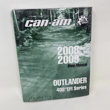 2008 - 2009 Can-Am Outlander 400 EFI Series Shop Manual New picture