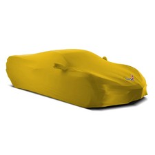 Coverking Satin Stretch Indoor Custom Car Cover for Chevy Corvette C8 with Logo picture