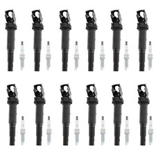 Eldor Ignition Coils and NGK Spark Plugs Kit for BMW 760Li 2010-2015 6.0L V12 picture