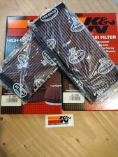  Two K&N 33-2085 Hi-Flow Air Intake Drop in Filters for 1992-2002 Dodge Viper V8 picture