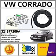 1988-1995 Volkswagen Corrado Sunroof Seal Weatherstrip 321877209A picture