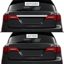 Chrome Delete Blackout Vinyl for 2014-20 Acura MDX Tailgate Trim picture