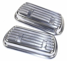 Empi 9138 Clip-On Finned Aluminum Valve Covers W/Gaskets for VW Bug Buggy Sand R picture