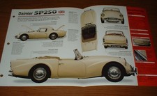 1959 DAIMLER SP250 ORIGINAL IMP BROCHURE SPECS INFO 59 SP 250 64 1960-1964 picture