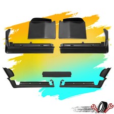 7 Pcs For Cadillac Seville 1980-1985 Front & Rear Bumper Filler Black Fiberglass picture